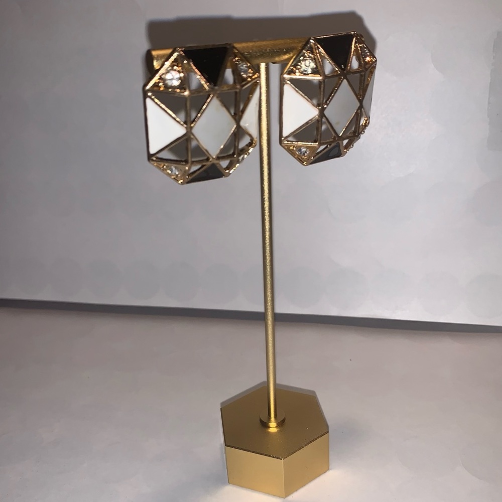Geometric Post Earrings